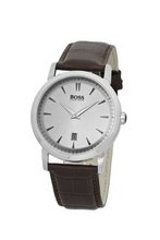 Hugo Boss 1512636 Gents Stainless Steel with Brown Leather Strap