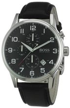 Hugo Boss Black 1512448 Round Black Dial Steel Case Classic