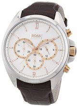 Hugo Boss Brown Leather Strap Chronograph - 1512881