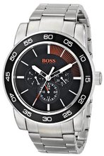 BOSS Orange 1512861 Canon Ball Analog Display Quartz Silver