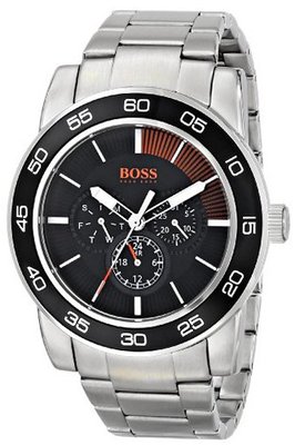 BOSS Orange 1512861 Canon Ball Analog Display Quartz Silver