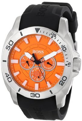 BOSS Orange 1512951 Big Day Analog Display Quartz Black