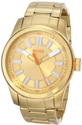 BOSS Orange 1512992 Paris Analog Display Quartz Gold