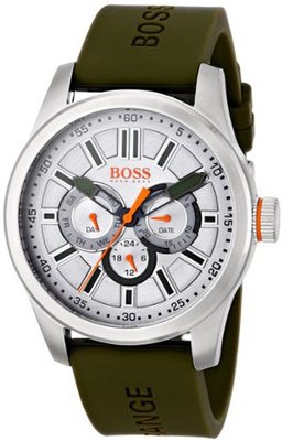 BOSS Orange 1512994 Paris Analog Display Quartz Green