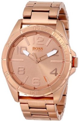 BOSS Orange 1513003 Berlin Analog Display Quartz Rose Gold