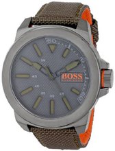 BOSS Orange 1513009 New York Analog Display Quartz Green