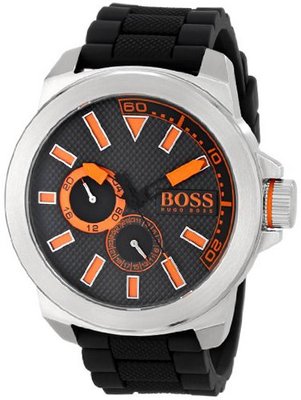 BOSS Orange 1513011 New York Analog Display Quartz Black