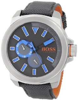 BOSS Orange 1513013 New York Analog Display Quartz Grey