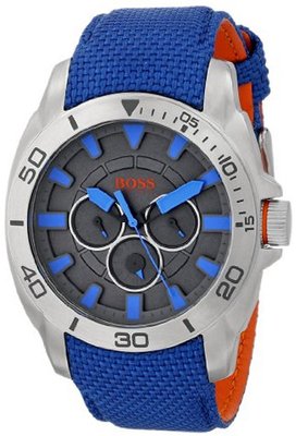 BOSS Orange 1513014 Shanghai Analog Display Quartz Grey
