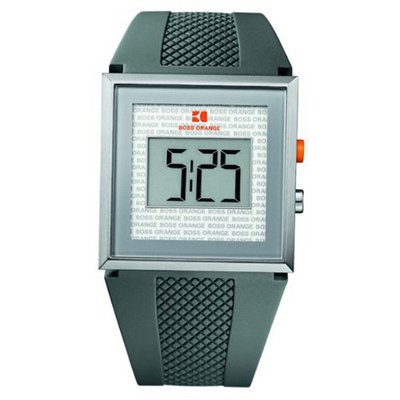 BOSS ORANGE Grey Rubber LCD 1512699