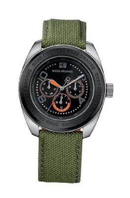 Boss Orange Unisex Green Material Strap 1512555