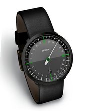 UNO 24 NEO BLACK EDITION by Botta-Design (Rubber Strap), 228012BE
