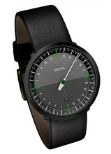 UNO 24 NEO BLACK EDITION Õs by Botta-Design (Leather Strap), 228010BE