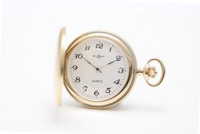 Bouverat 1919 Gold Plated Quartz Pocket