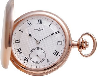 Bouverat mechanical Pocket with Silver Dial analogue Display BV822313