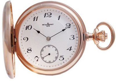 Bouverat mechanical Pocket with Silver Dial analogue Display BV822314