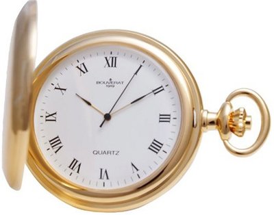 Bouverat mechanical Pocket with White Dial analogue Display BV822111