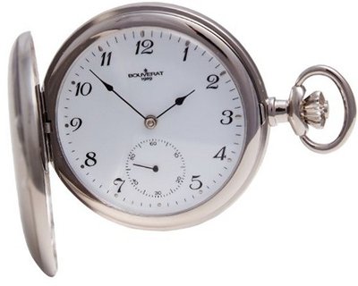 Bouverat mechanical Pocket with White Dial analogue Display BV822212