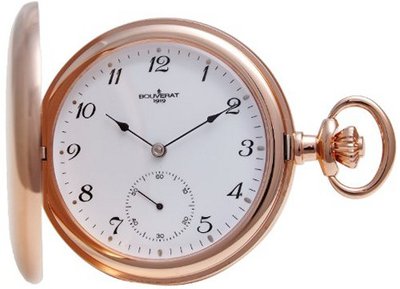Bouverat mechanical Pocket with White Dial analogue Display BV822312