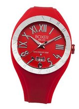 BOX 40 RED Roman Numerals Luminous Red Date