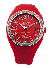 BOX 40Z RED Zircons Roman Numerals Luminous Red Date