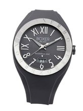 uBoxer Milano BOX 40 GREY Roman Numerals Luminous Grey Date 