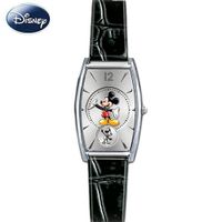 Disney Mickey Mouse With Interchangeable Leather bands: Mickey Now & Then
