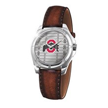 Ohio State University Go Buckeyes Leather Band