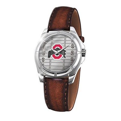 Ohio State University Go Buckeyes Leather Band