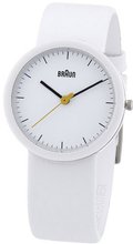 Braun BN0021WHWHWHL Classic Ceramic Analog Display Quartz White