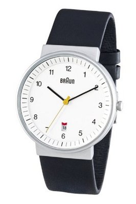 Braun BN0032WHBKG Classic Analog Display Quartz Black