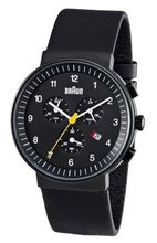 Braun BN0035BKBKG Classic Chronograph Analog Display Quartz Black