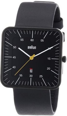 Braun BN0042BKBKG Classic Calendar Analog Display Quartz Black