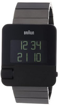 Braun BN0106BKBTG Prestige Digital Digital Display Swiss Quartz Black