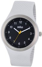 Braun BN0111BKLGYG Sport Analog Display Quartz White