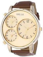 Breda 1627-Gold Mitchell Multi Time Zone