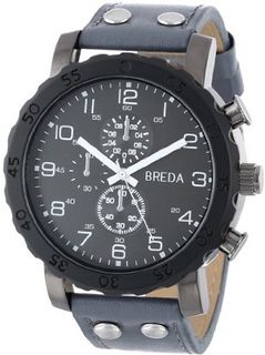 Breda 1635-blk/grey Steve Oversized Bold faux leather