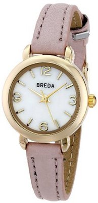 Breda 1639C Analog Display Quartz Pink