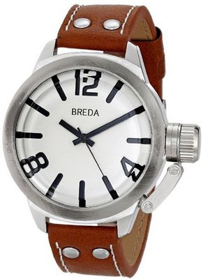 Breda 1642A Analog Display Quartz Brown