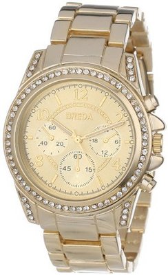 Breda 2288_gold "Ultra Femme" "Ultra Femme" Rhinestone Accented Gold Metal Runway
