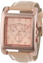 Breda 2371-nude Natalia Modern Oversized Square Boyfriend faux leather