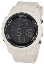 Breda 9303-White "Mason" White Rubber Digital
