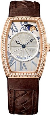 Breguet Heritage Phase de Lune Ladies Rose Gold Diamond Automatic 8861BR/11/386 D000
