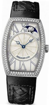 Breguet Heritage Phase de Lune Ladies White Gold Diamond Automatic 8861BB/11/386 D000