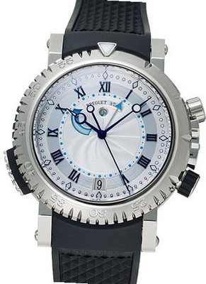 Breguet Marine Royale White Gold Automatic Alarm 5847BB/12/5ZV