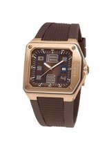 Breil - BW0388 - Gents Logo Brown Dial Gold IP Swiss Made