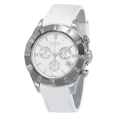 Breil Milano BW0517 Lady Aquamarine Analog Silver Dial