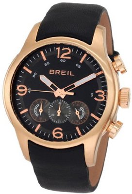 Breil Milano TW0775 New Globe Rose Gold Chronograph Screwed Caseback