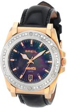 Breil Milano TW0849 Manta Ion-Plating Swarovski Crystal Bezel Rose Details