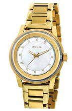 Breil Swarovski Crystal Goldtone Stainless Steel - Gold